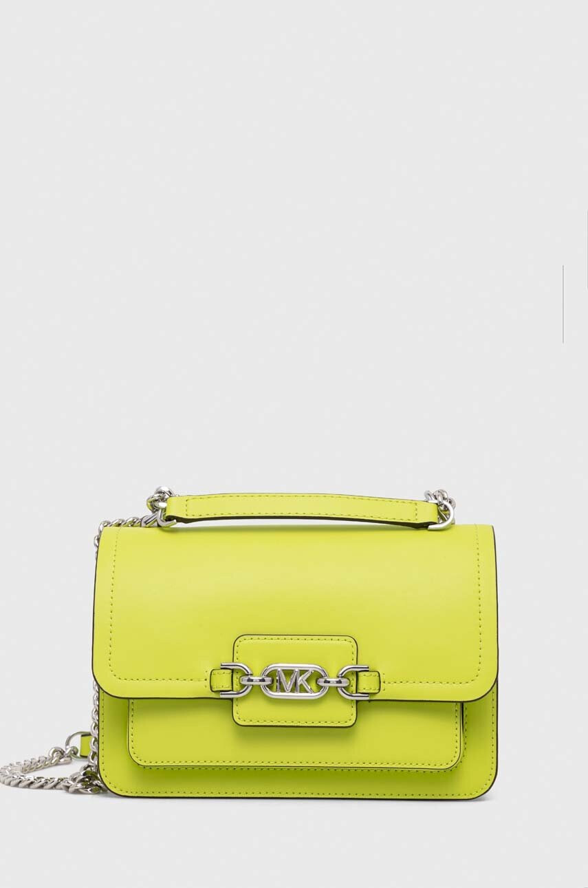 MICHAEL Michael Kors Кожена чанта в зелено - Pepit.bg