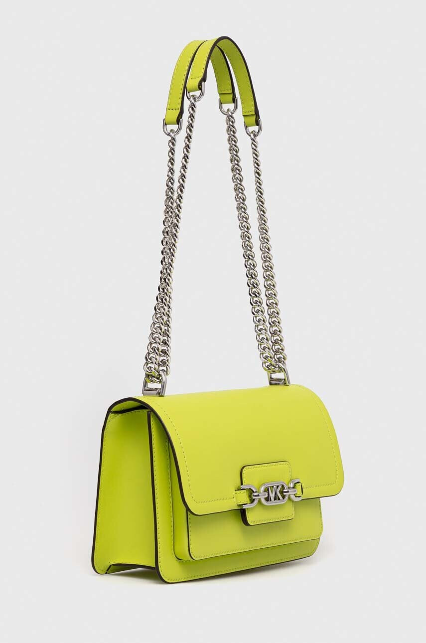MICHAEL Michael Kors Кожена чанта в зелено - Pepit.bg