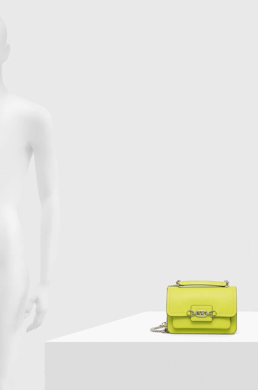 MICHAEL Michael Kors Кожена чанта в зелено - Pepit.bg