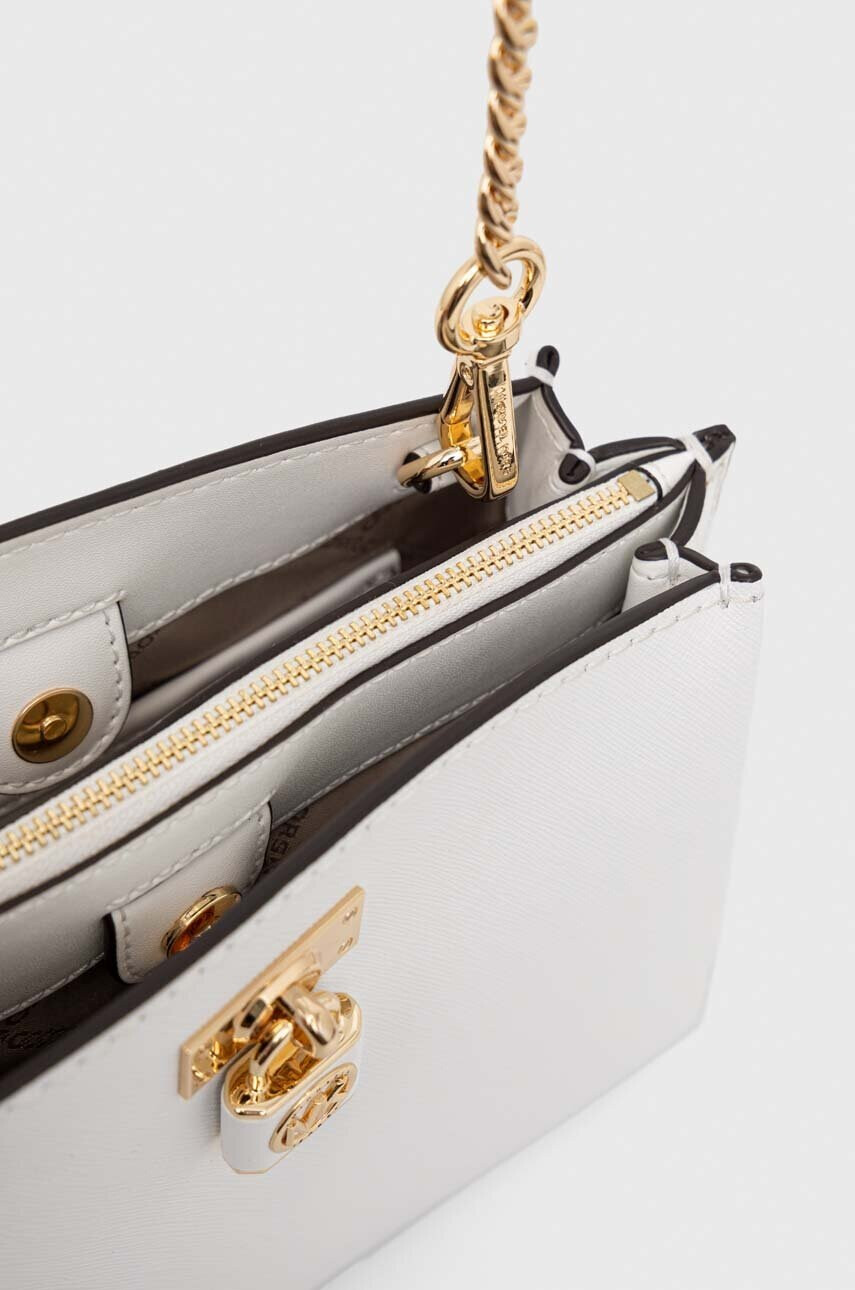 MICHAEL Michael Kors Кожена чанта в бяло - Pepit.bg