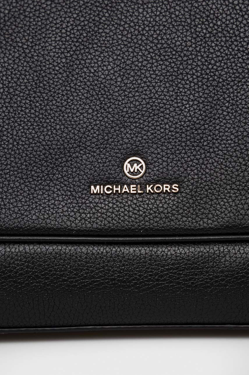 MICHAEL Michael Kors Кожена чанта в черно - Pepit.bg