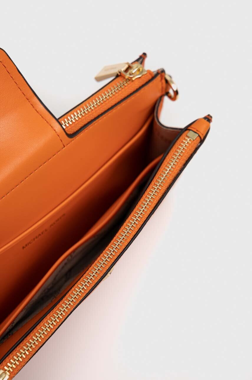 MICHAEL Michael Kors Кожена чанта в оранжево - Pepit.bg