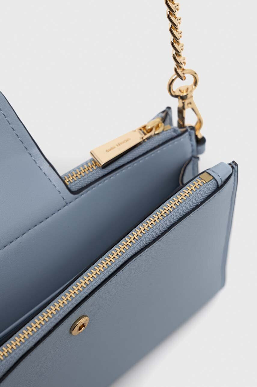 MICHAEL Michael Kors Кожена чанта в синьо - Pepit.bg