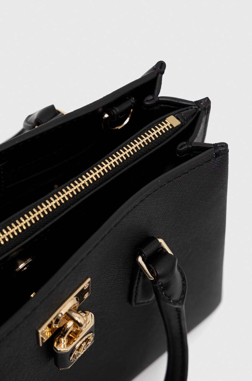 MICHAEL Michael Kors Кожена чанта в черно - Pepit.bg