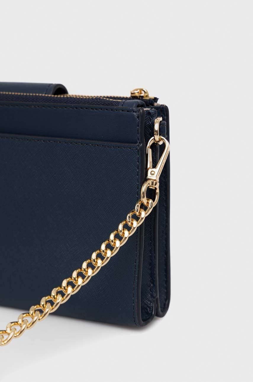 MICHAEL Michael Kors Кожена чанта в тъмносиньо - Pepit.bg
