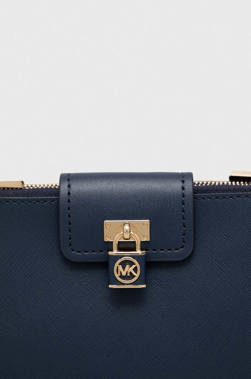 MICHAEL Michael Kors Кожена чанта в тъмносиньо - Pepit.bg