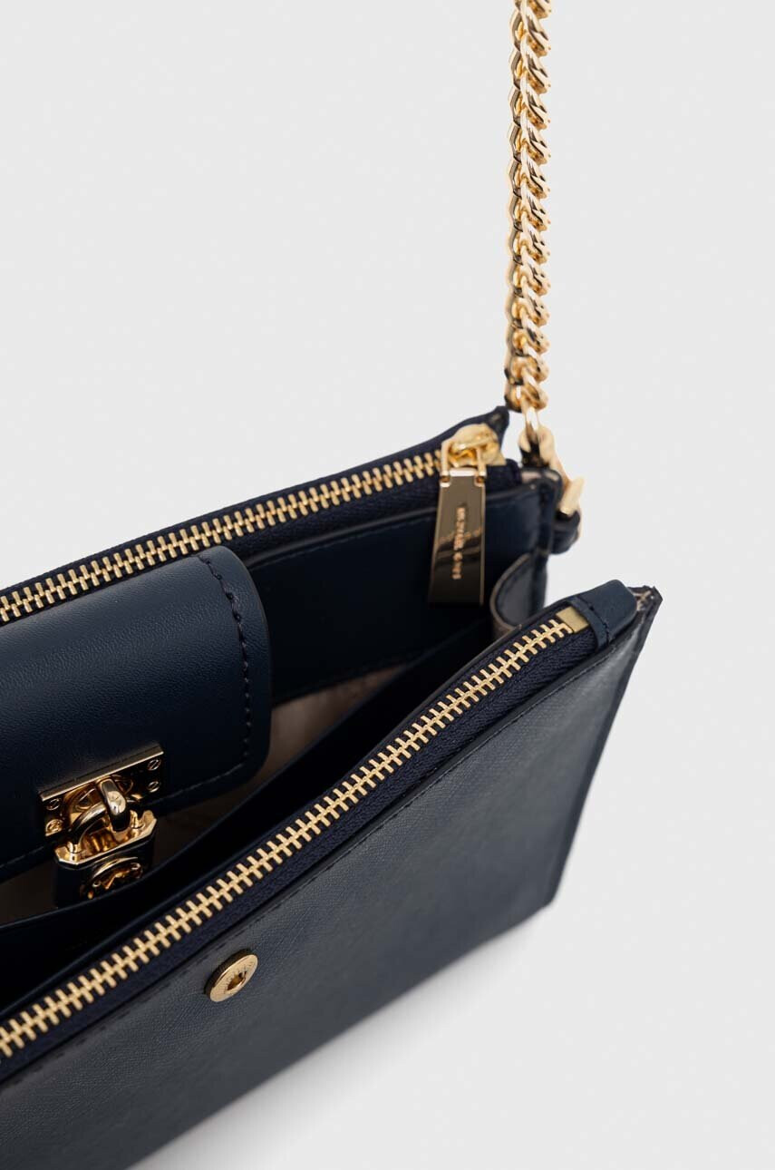 MICHAEL Michael Kors Кожена чанта в тъмносиньо - Pepit.bg