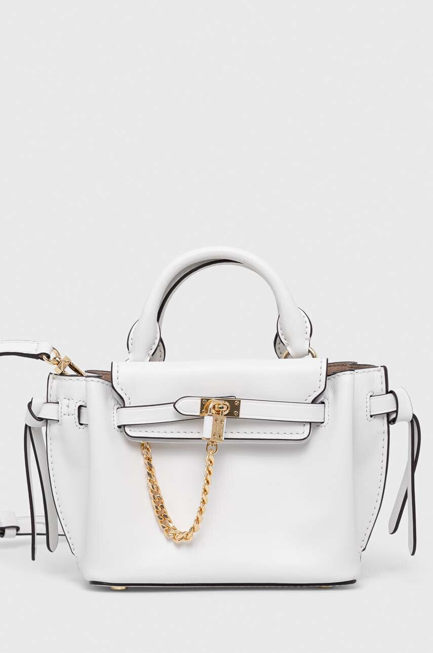 MICHAEL Michael Kors Кожена чанта в бяло - Pepit.bg