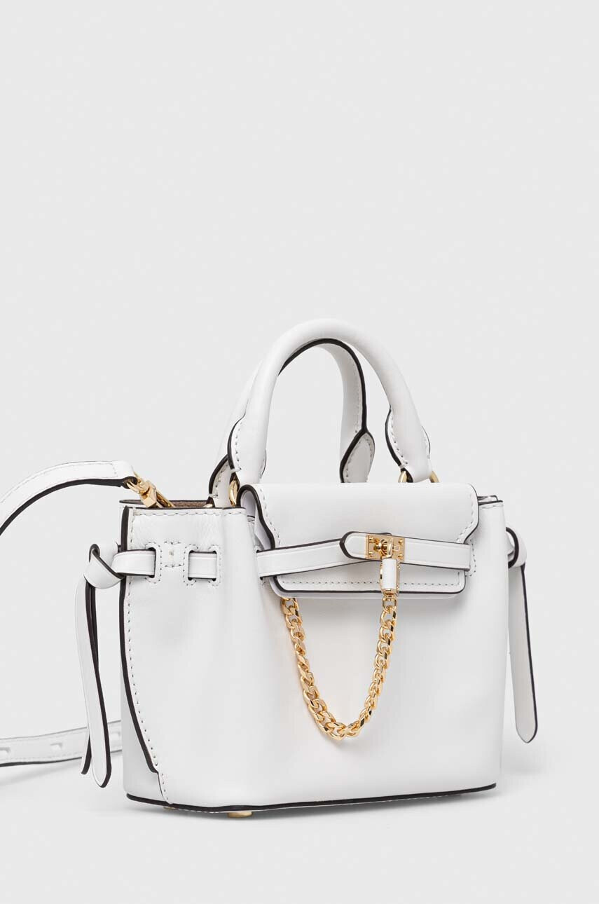 MICHAEL Michael Kors Кожена чанта в бяло - Pepit.bg