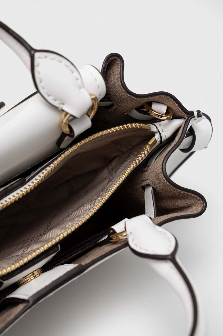 MICHAEL Michael Kors Кожена чанта в бяло - Pepit.bg