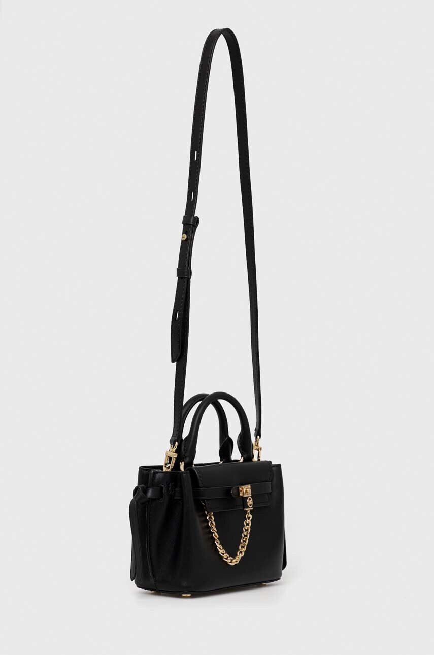 MICHAEL Michael Kors Кожена чанта в черно - Pepit.bg