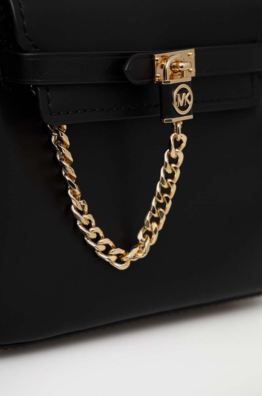 MICHAEL Michael Kors Кожена чанта в черно - Pepit.bg