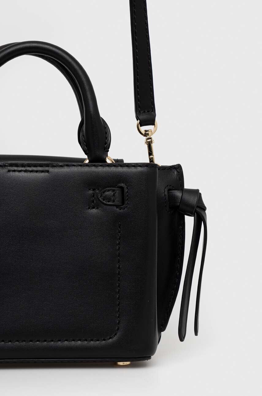 MICHAEL Michael Kors Кожена чанта в черно - Pepit.bg