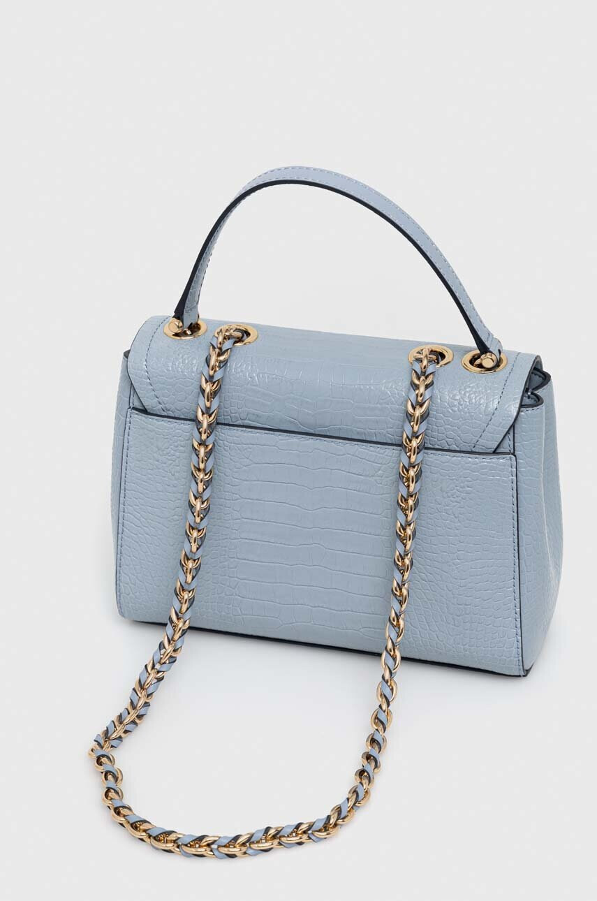 MICHAEL Michael Kors Кожена чанта в синьо - Pepit.bg