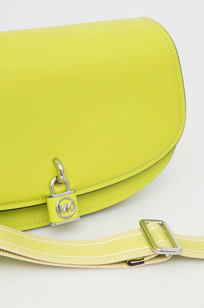 MICHAEL Michael Kors Кожена чанта в жълто - Pepit.bg