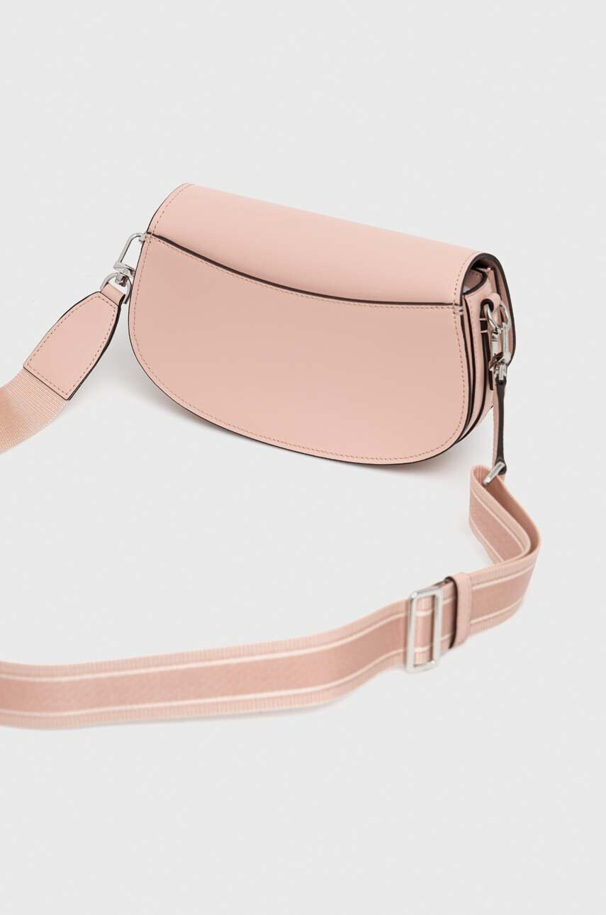 MICHAEL Michael Kors Кожена чанта в розово - Pepit.bg