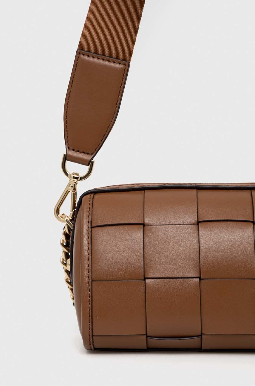 MICHAEL Michael Kors Кожена чанта в кафяво - Pepit.bg