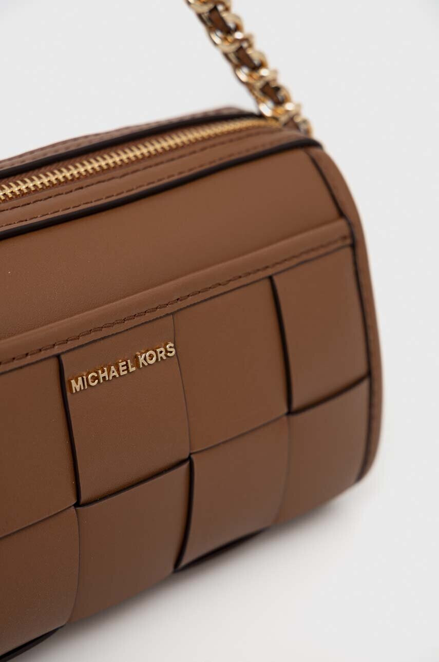 MICHAEL Michael Kors Кожена чанта в кафяво - Pepit.bg