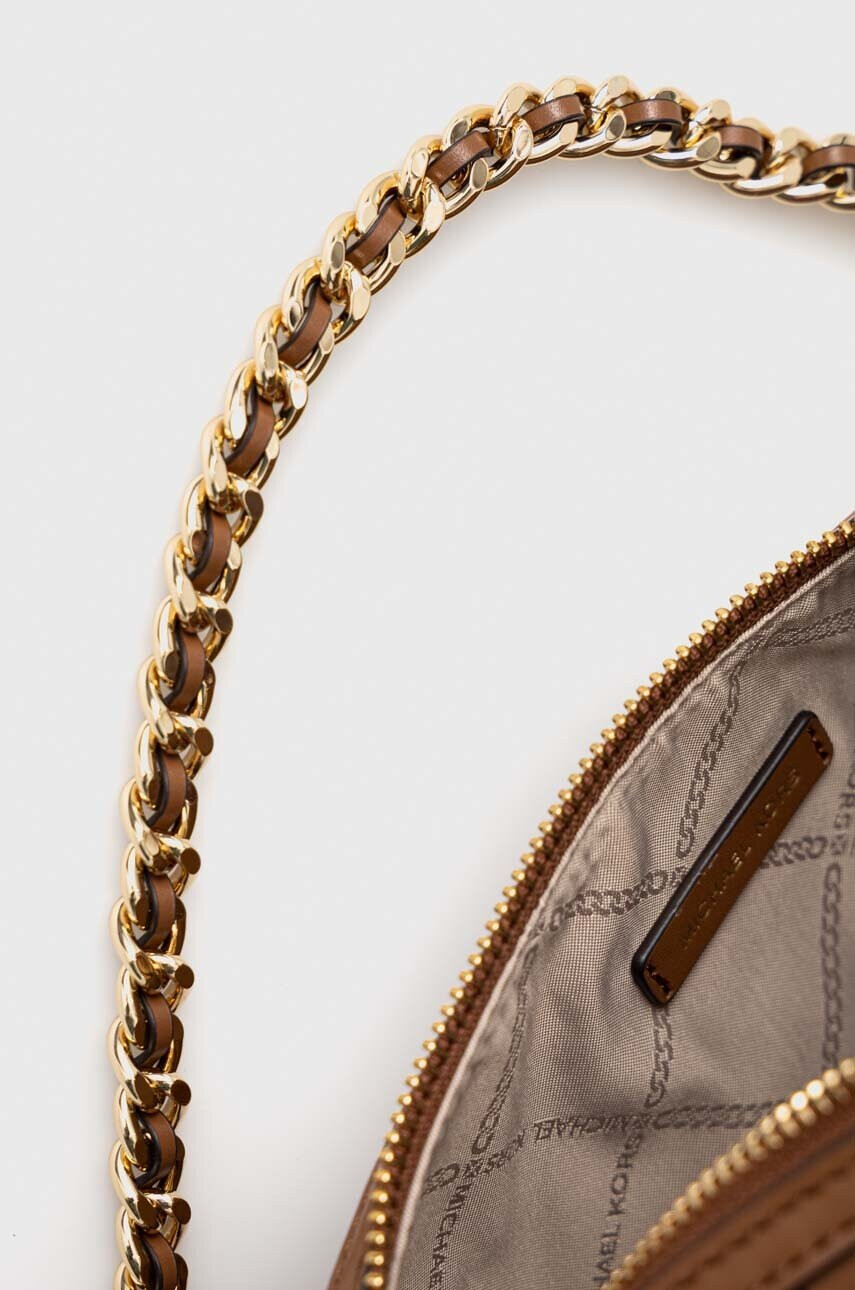 MICHAEL Michael Kors Кожена чанта в кафяво - Pepit.bg