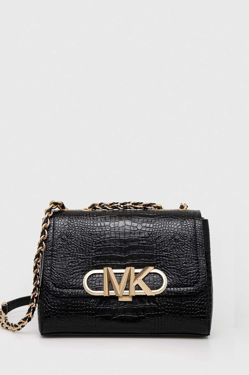 MICHAEL Michael Kors Кожена чанта в черно - Pepit.bg