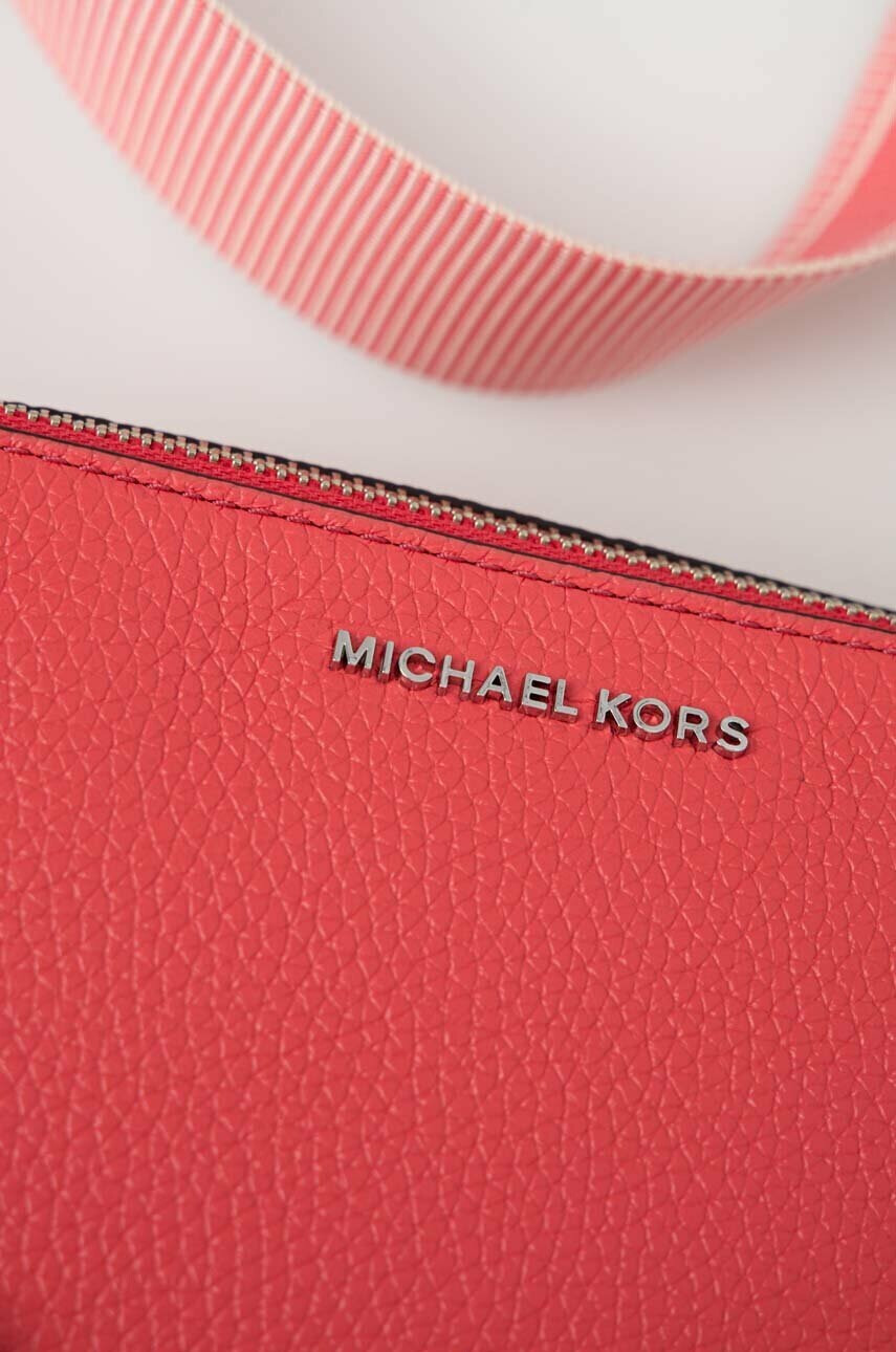 MICHAEL Michael Kors Кожена чанта в тъмносиньо - Pepit.bg
