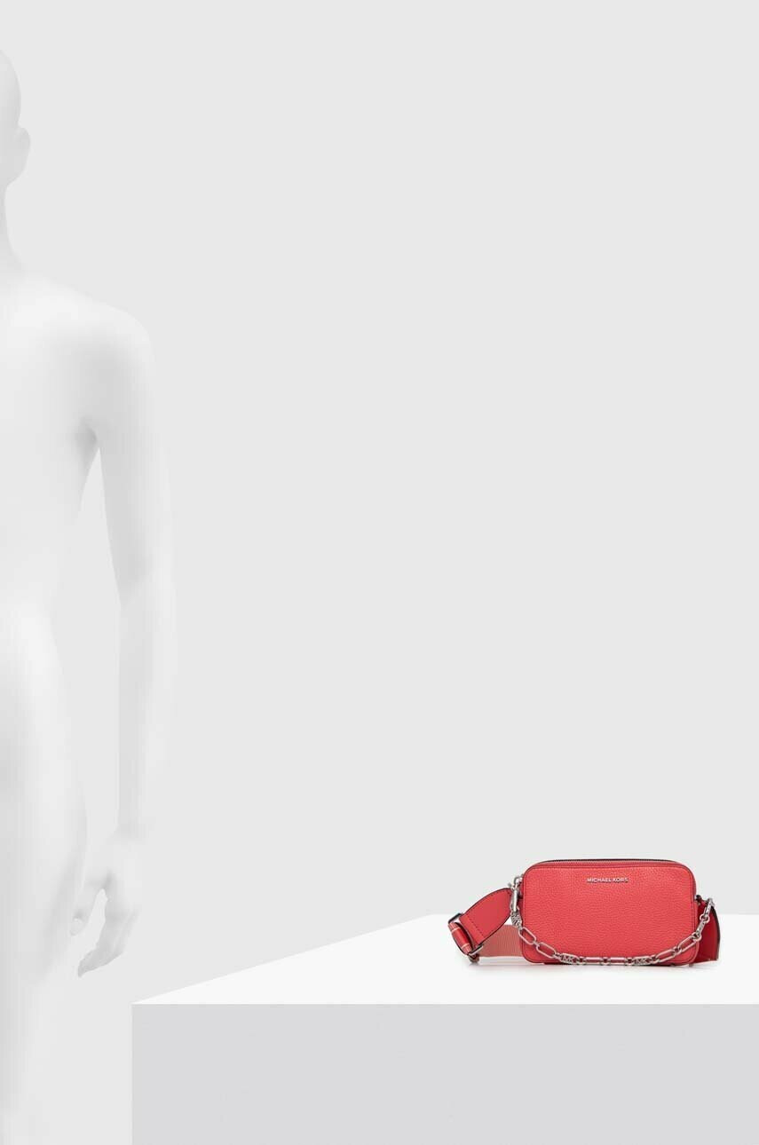 MICHAEL Michael Kors Кожена чанта в тъмносиньо - Pepit.bg