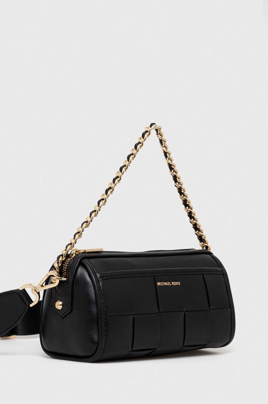 MICHAEL Michael Kors Кожена чанта в черно - Pepit.bg