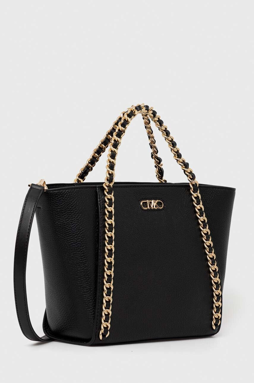MICHAEL Michael Kors Кожена чанта в черно - Pepit.bg