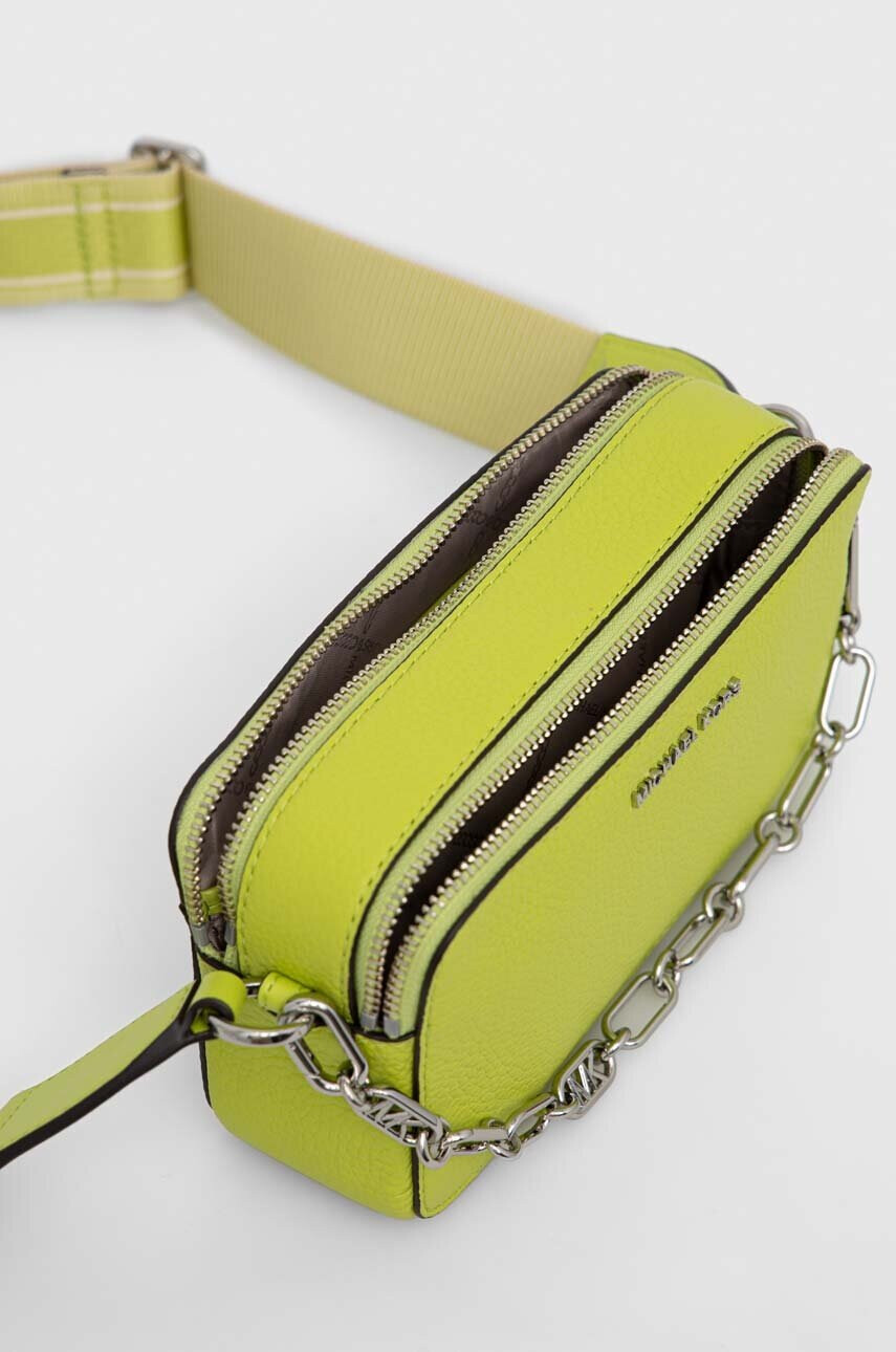 MICHAEL Michael Kors Кожена чанта в зелено - Pepit.bg