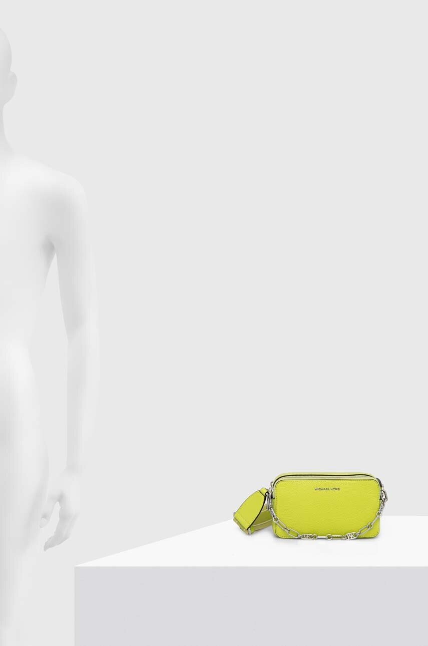 MICHAEL Michael Kors Кожена чанта в зелено - Pepit.bg