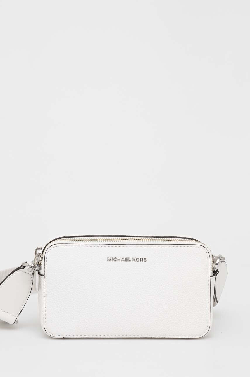 MICHAEL Michael Kors Кожена чанта в бяло - Pepit.bg