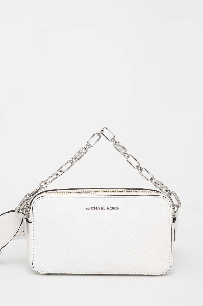 MICHAEL Michael Kors Кожена чанта в бяло - Pepit.bg