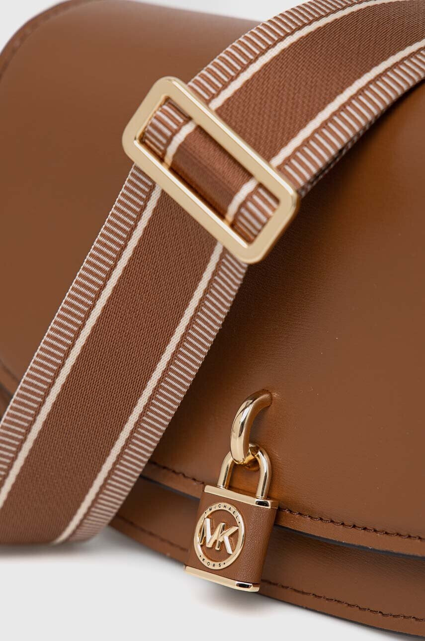 MICHAEL Michael Kors Кожена чанта в кафяво - Pepit.bg