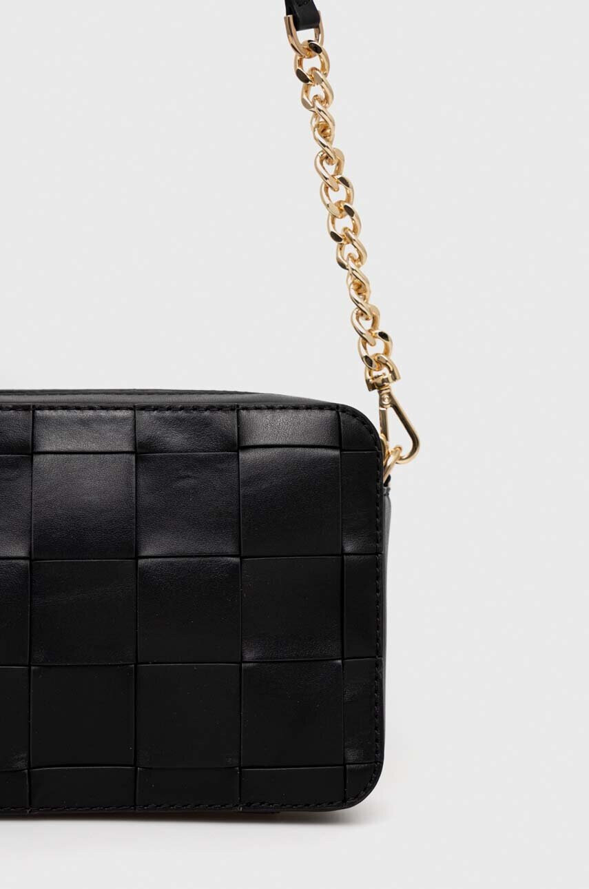 MICHAEL Michael Kors Кожена чанта в черно - Pepit.bg