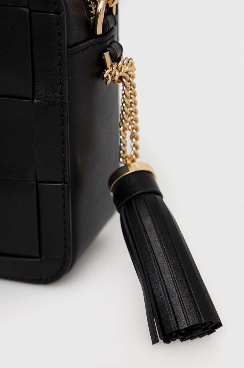 MICHAEL Michael Kors Кожена чанта в черно - Pepit.bg
