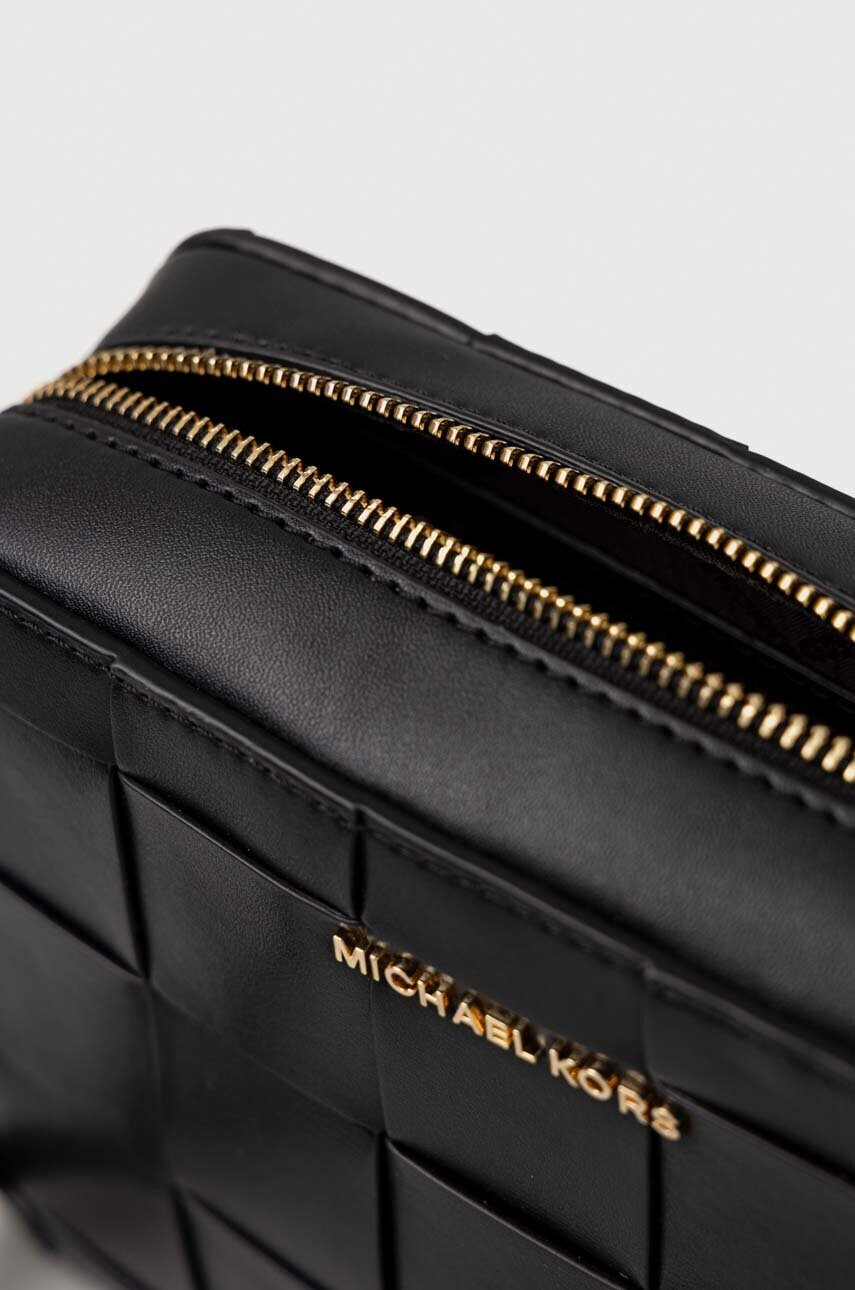 MICHAEL Michael Kors Кожена чанта в черно - Pepit.bg