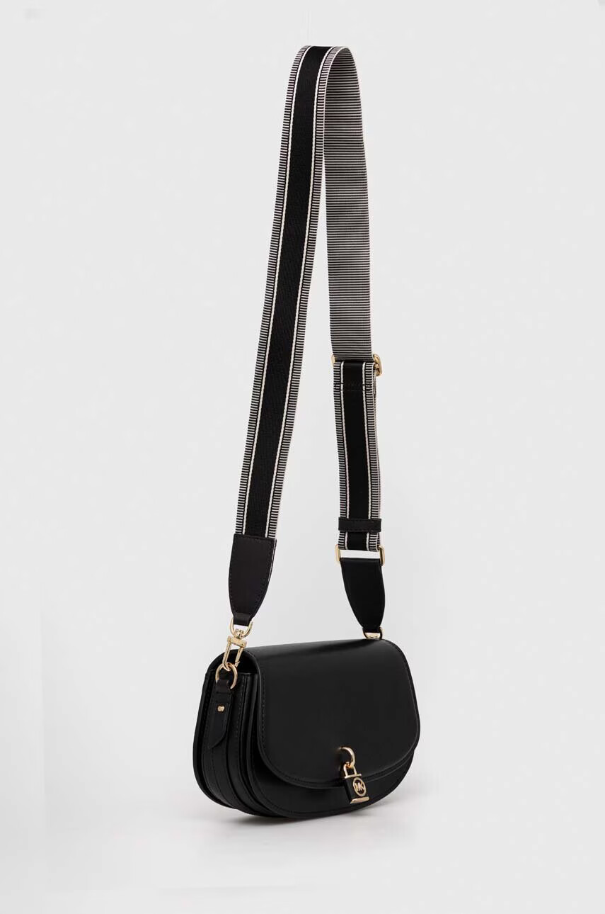 MICHAEL Michael Kors Кожена чанта в черно - Pepit.bg
