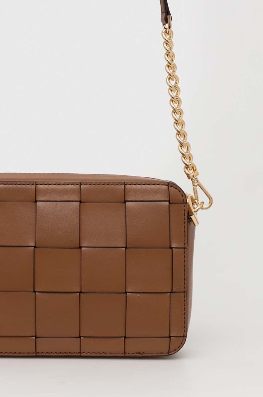 MICHAEL Michael Kors Кожена чанта в кафяво - Pepit.bg