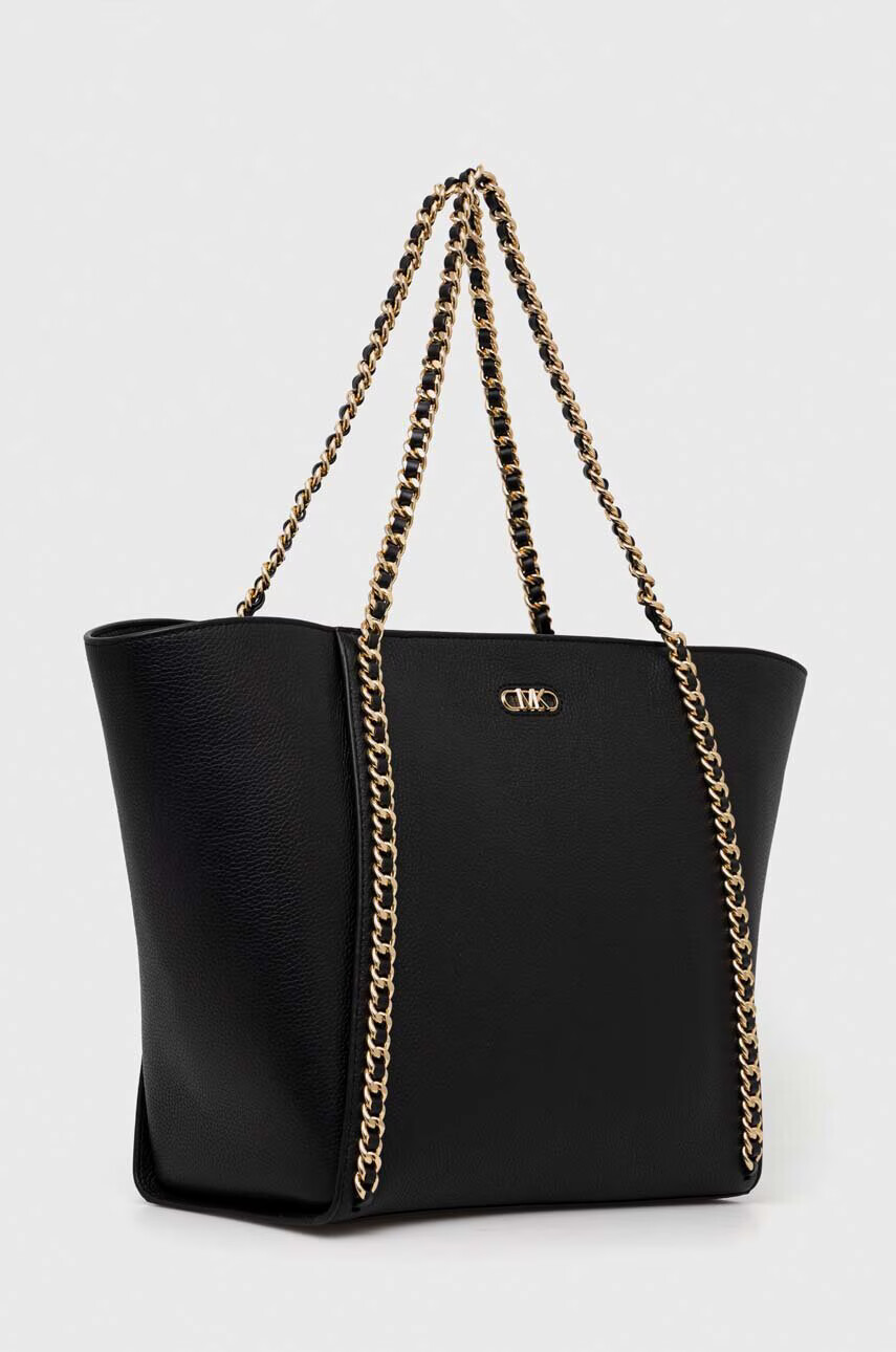 MICHAEL Michael Kors Кожена чанта в черно - Pepit.bg