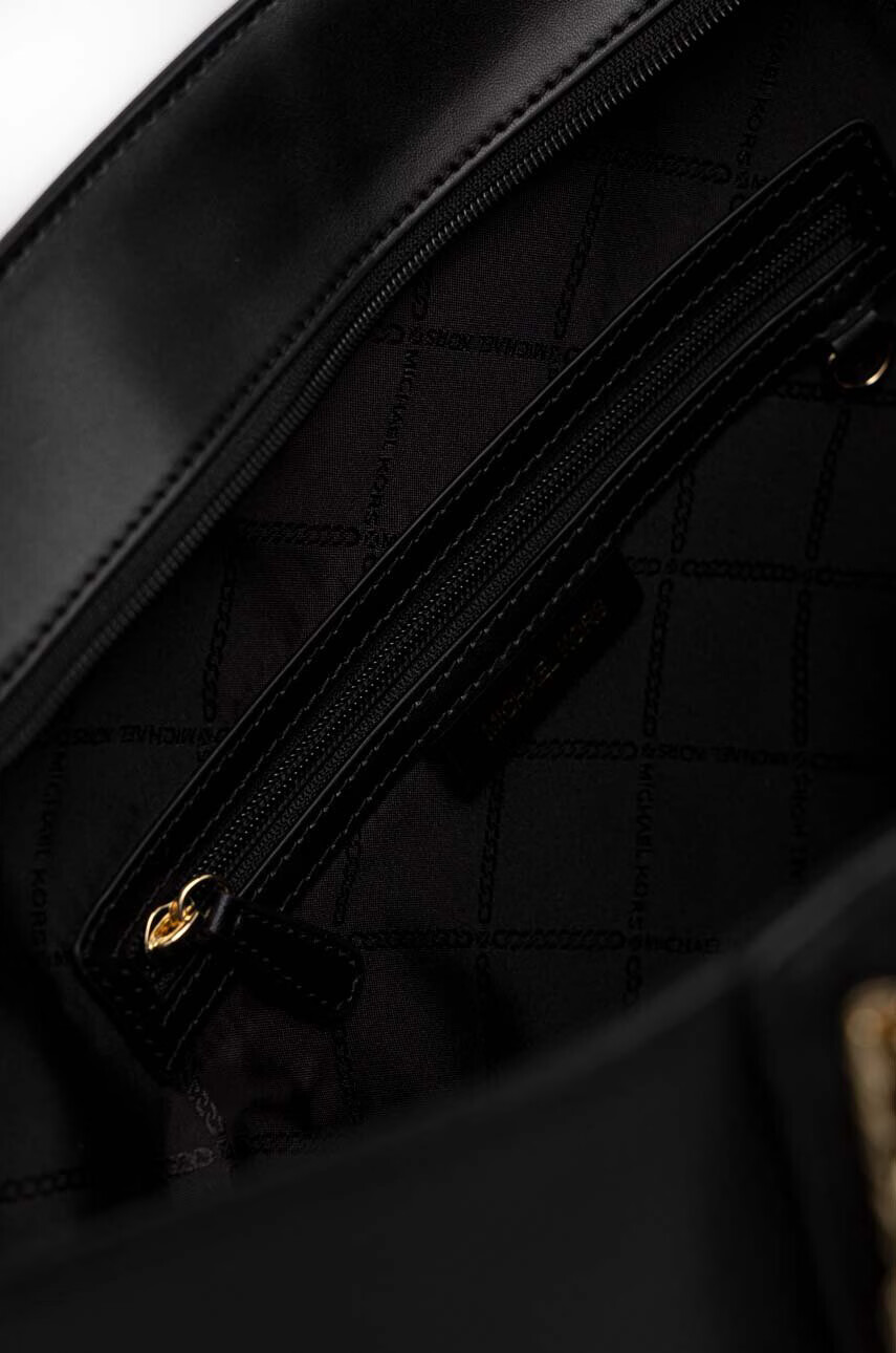 MICHAEL Michael Kors Кожена чанта в черно - Pepit.bg