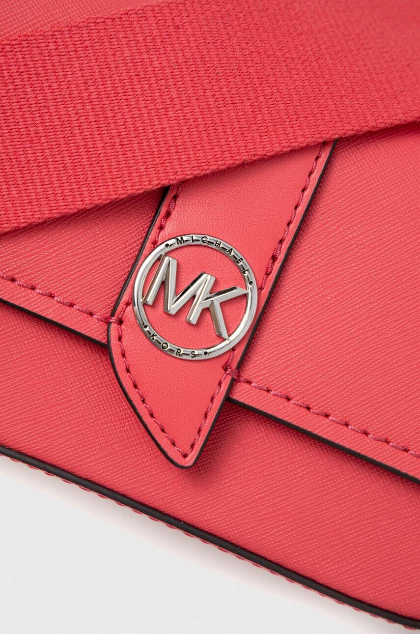 MICHAEL Michael Kors Кожена чанта в розово - Pepit.bg