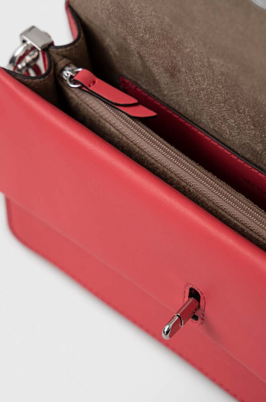 MICHAEL Michael Kors Кожена чанта в розово - Pepit.bg