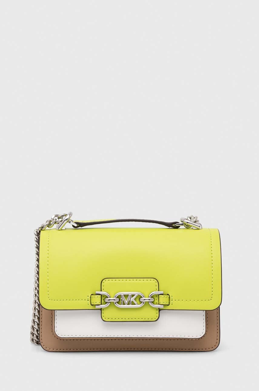MICHAEL Michael Kors Кожена чанта в зелено - Pepit.bg