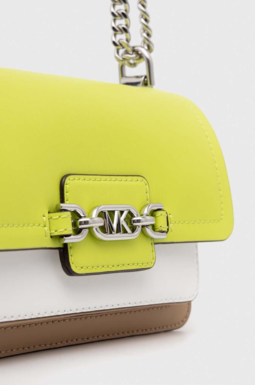 MICHAEL Michael Kors Кожена чанта в зелено - Pepit.bg