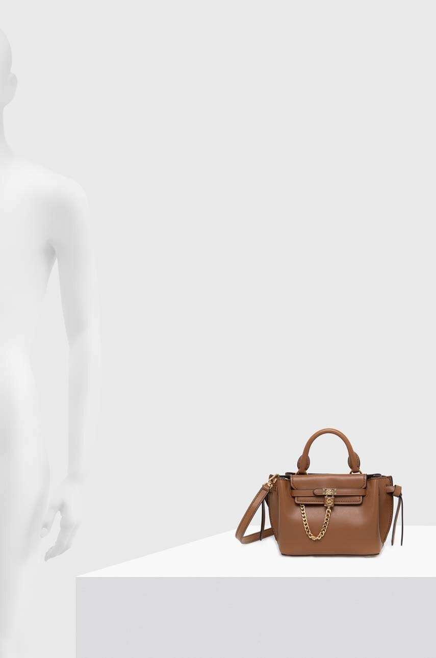 MICHAEL Michael Kors Кожена чанта в кафяво - Pepit.bg