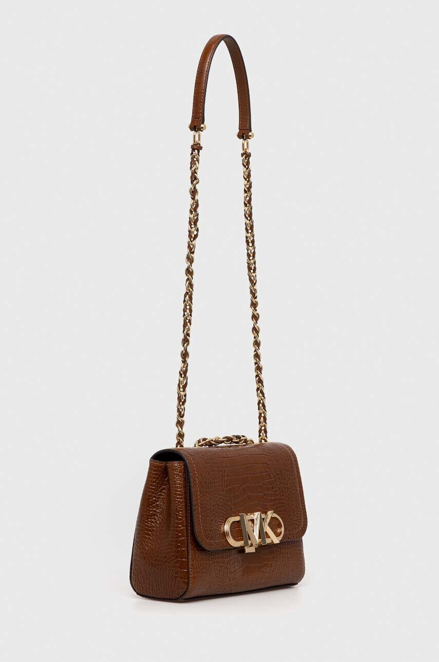 MICHAEL Michael Kors Кожена чанта в кафяво - Pepit.bg
