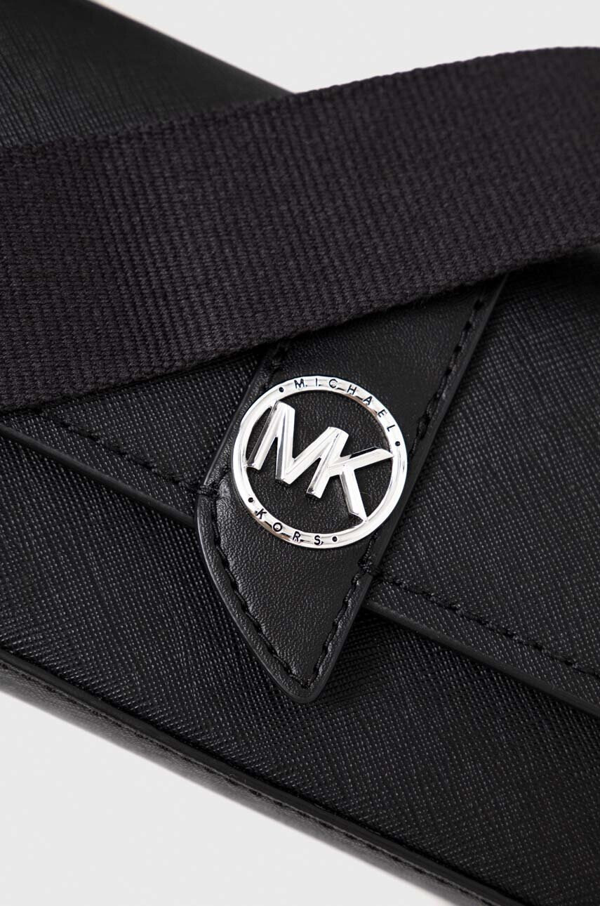 MICHAEL Michael Kors Кожена чанта в черно - Pepit.bg
