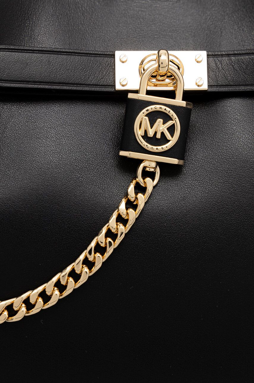 MICHAEL Michael Kors Кожена чанта в черно - Pepit.bg