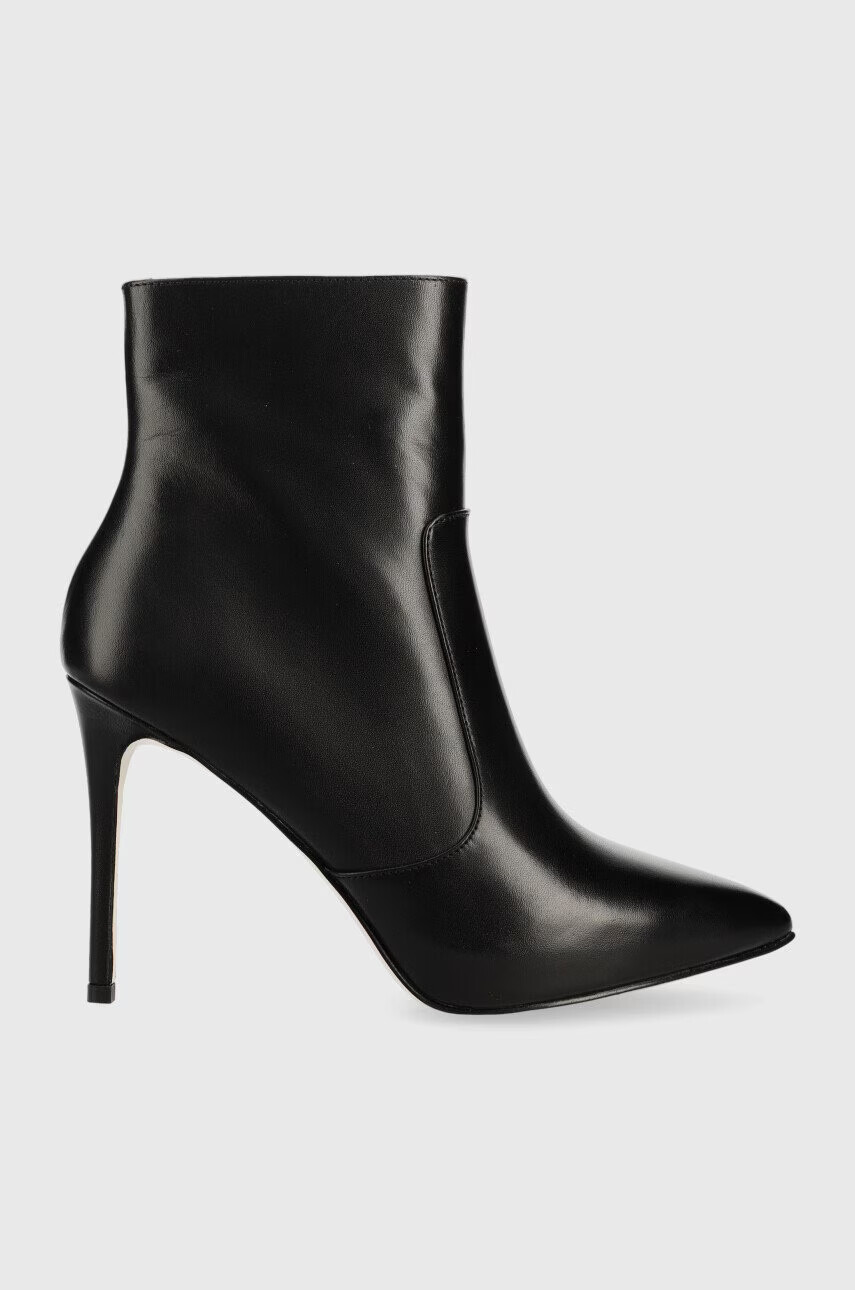 MICHAEL Michael Kors Кожени боти Rue в черно с ток стилето - Pepit.bg