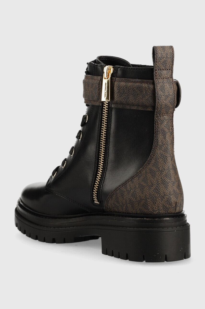 MICHAEL Michael Kors Кожени кубинки Parker в черно с платформа - Pepit.bg